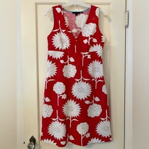Boden Cotton Sunflower Dress UK 12R/US 8R